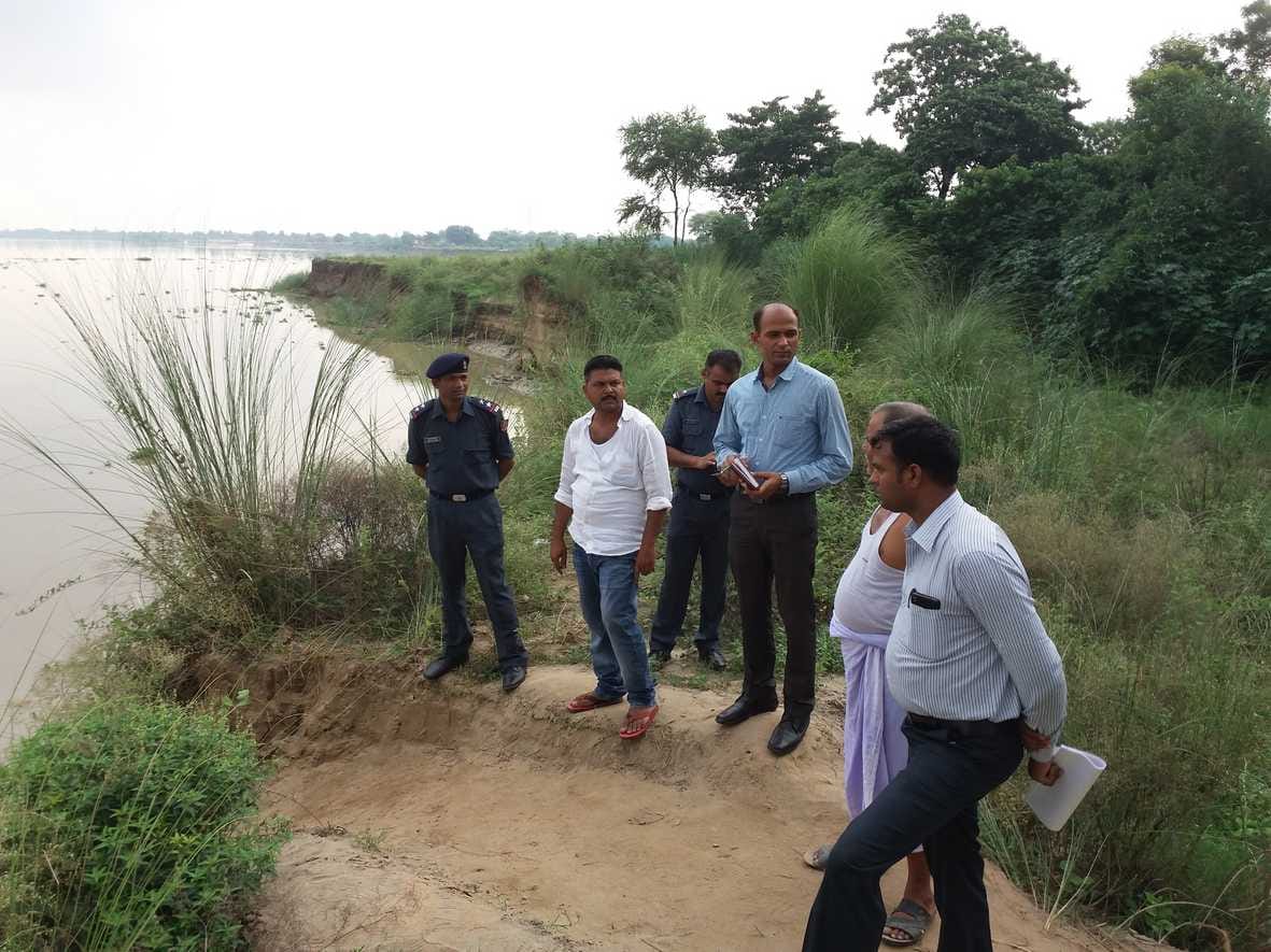 NDRF arrived to get information on flood