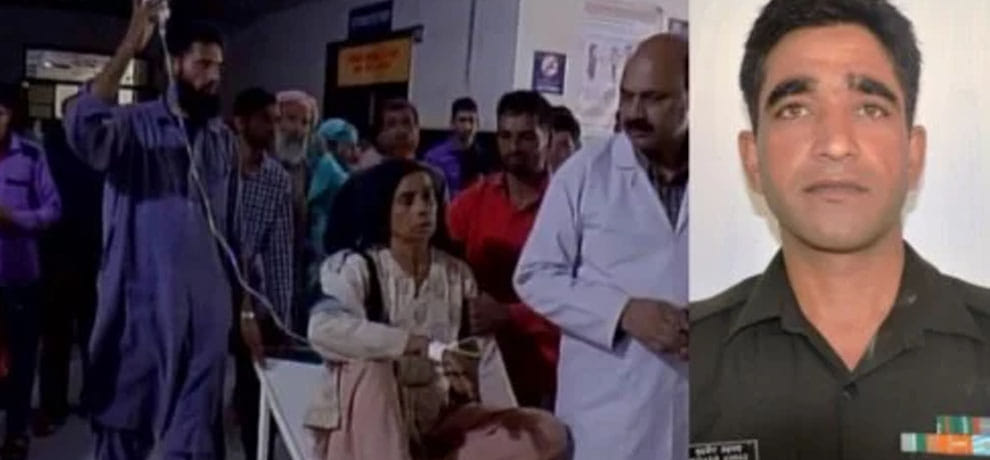 jammu kashmir: Heavy firing from cross border, 1 soldier martyr