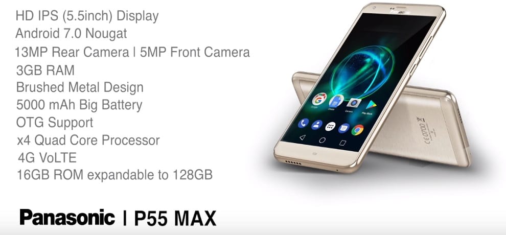 Panasonic P55 Max