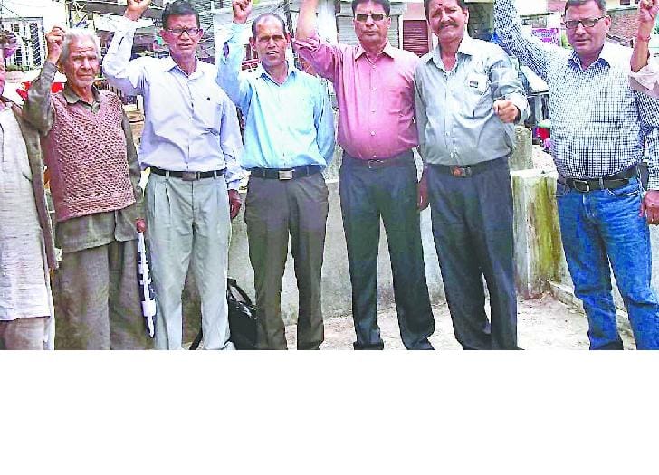 freedom fighter's entitles protested