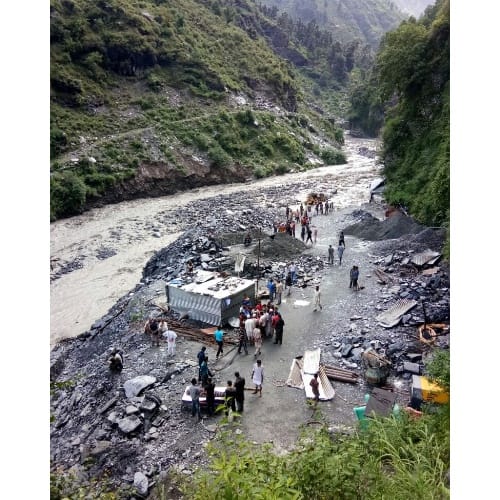Himachal Pradesh heavy rain cause damage in chamba
