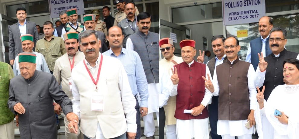 Himachal Voting for President Election in Shimla