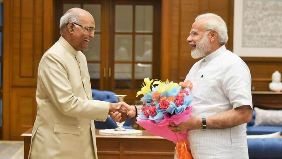 PM MODI And RAMNATH KOVIND