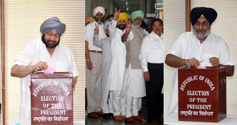 Presidential elections, controversy on two mla votes