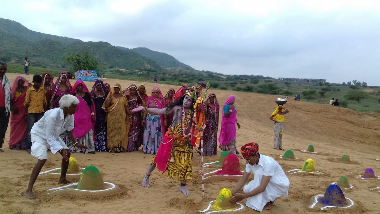 108 Shivaling made of sand