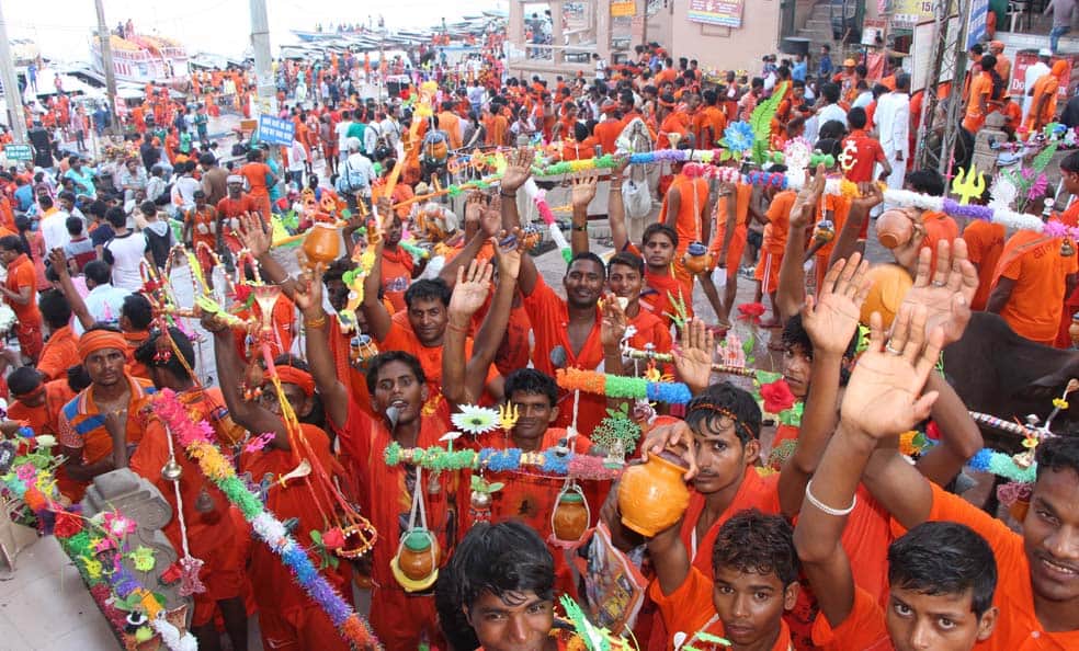 varanasi become kesaria on the second monday of sawan