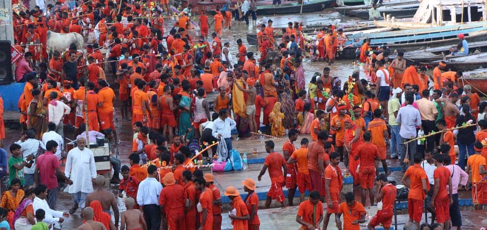 varanasi become kesaria on the second monday of sawan
