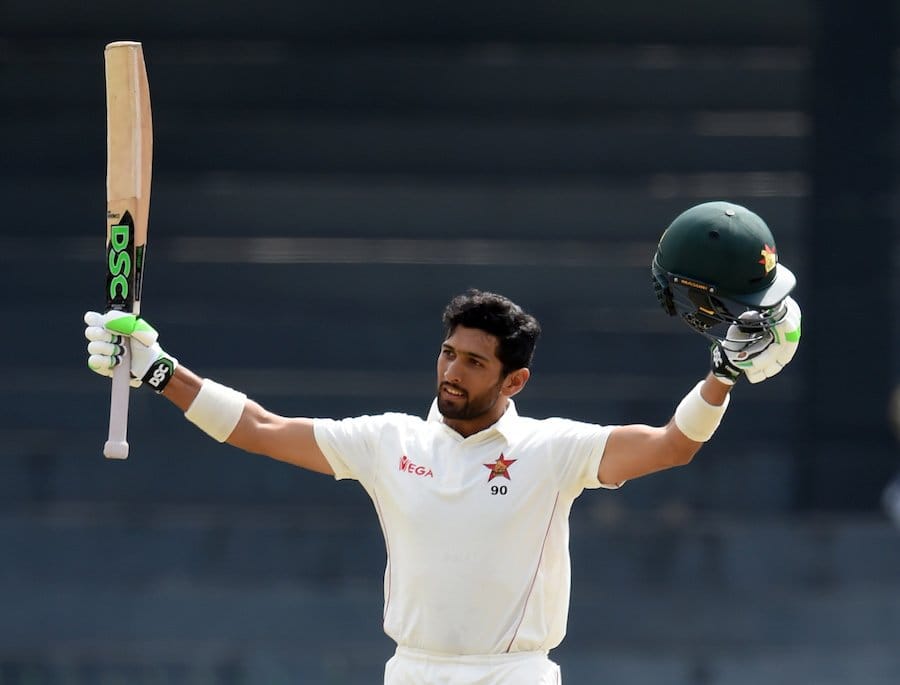 zimbabwe near to create history, sikandar raza shines