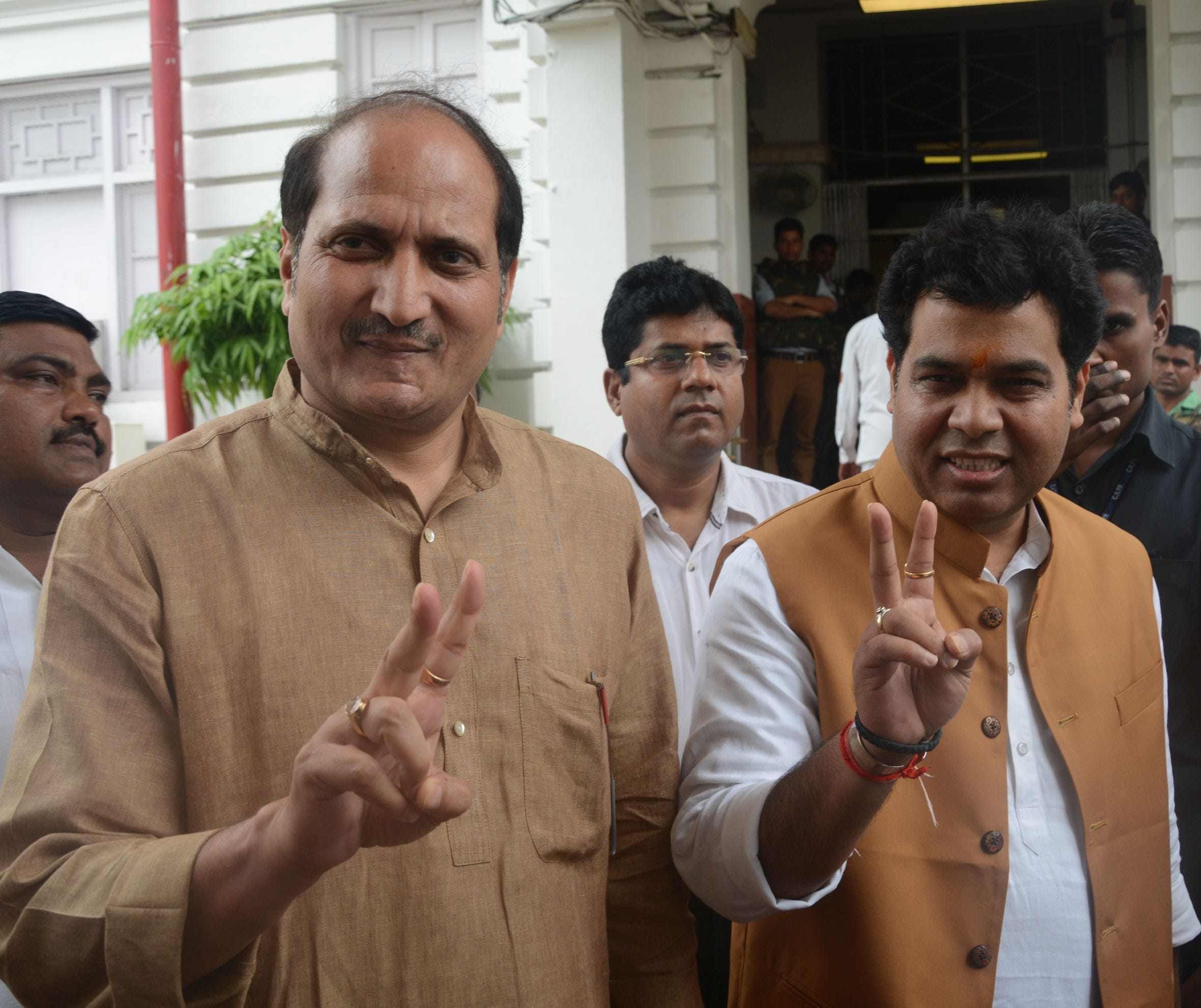 pictures of president election in uttar pradesh
