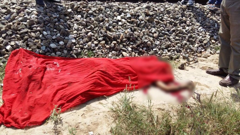 boy suicide by train in haridwar