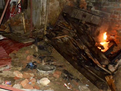 varanasi violence police arrest accused son and father