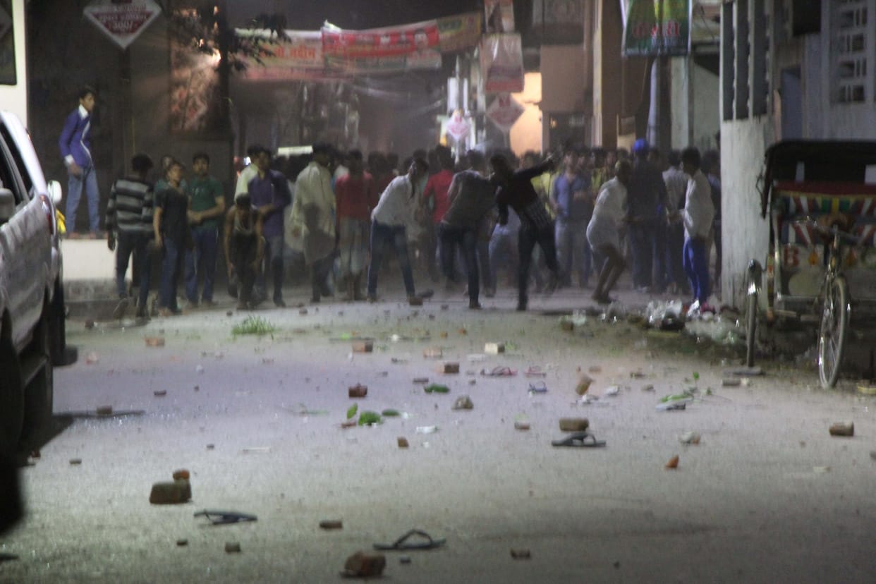 varanasi violence police arrest accused son and father