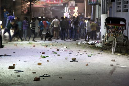 varanasi violence police registered case against 300 people