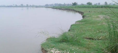 Water levels rise due to rising water levels