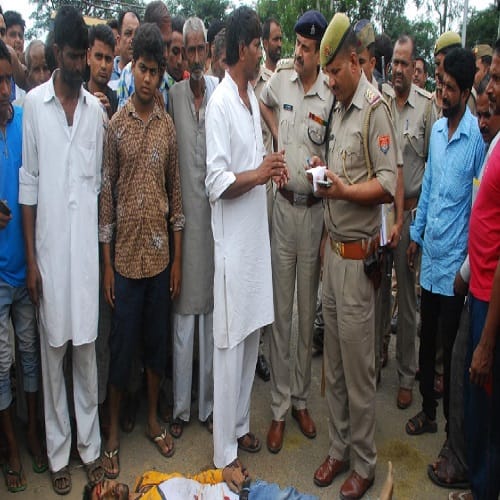 The man who was going to take a birthday cake, shot dead, that love marriage