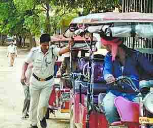 Police leaves GIC as news published in Amarujala
