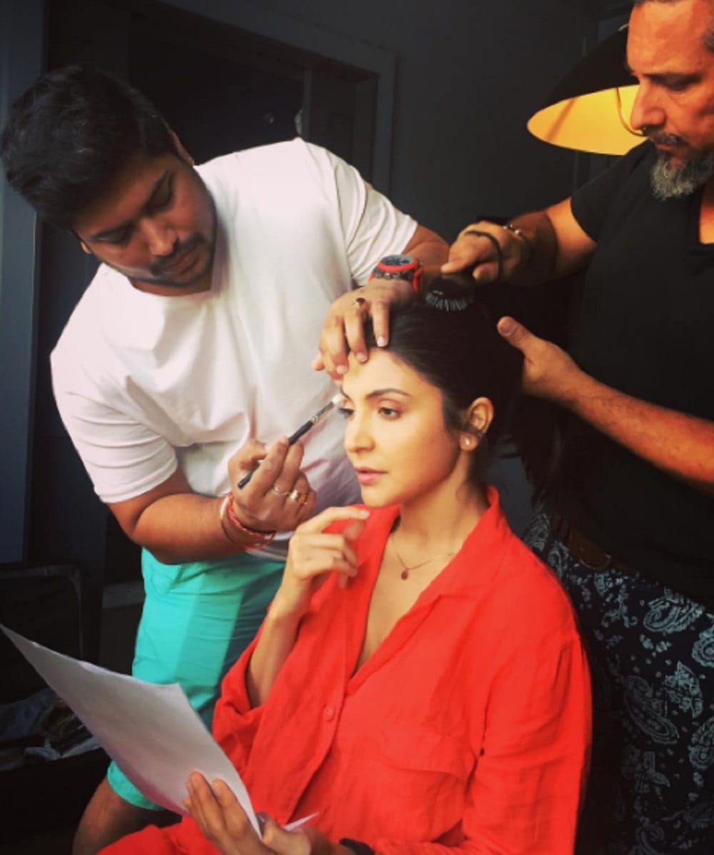 Anushka Sharma gears up for Sanjay Dutt Biopic in New York, shares picture
