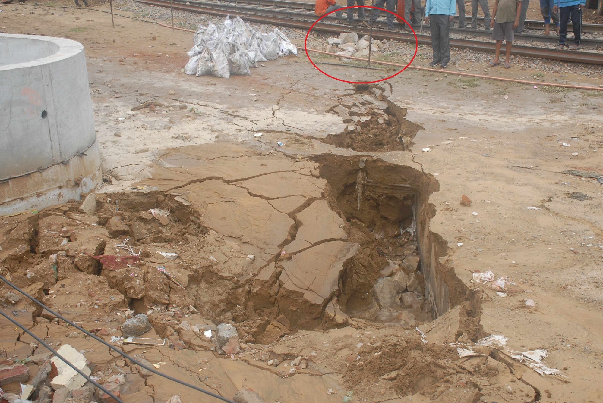 Negligence of railway officials jaipur