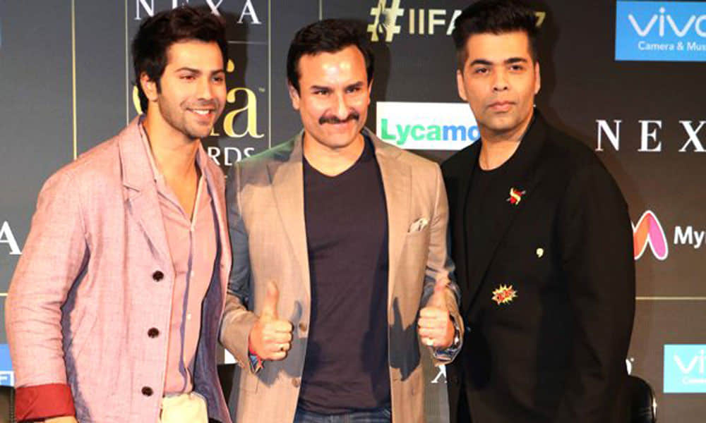 Twitter Not Happy With Karan Johar Saif Ali Khan Varun Dhawan Making Fun Of Kangana Ranaut At IIFA