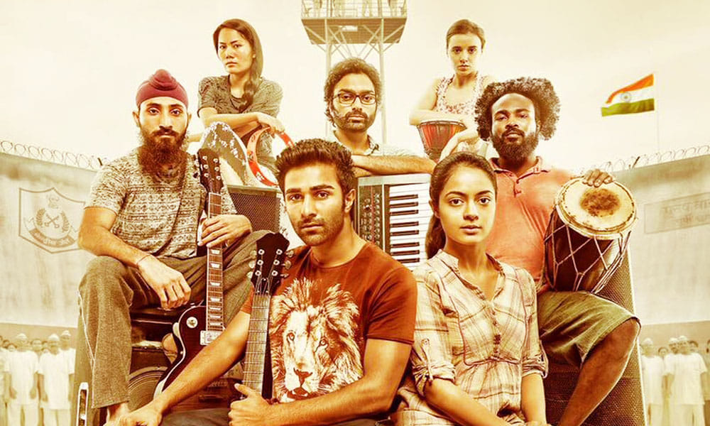 Yash Raj New Film With Debutants Aadar Jain And Anya Singh Qaidi Band Poster Release