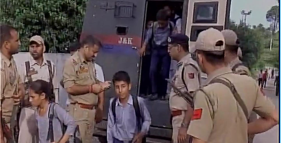 ceasefire violation by Pakistan again many of school children stuck 