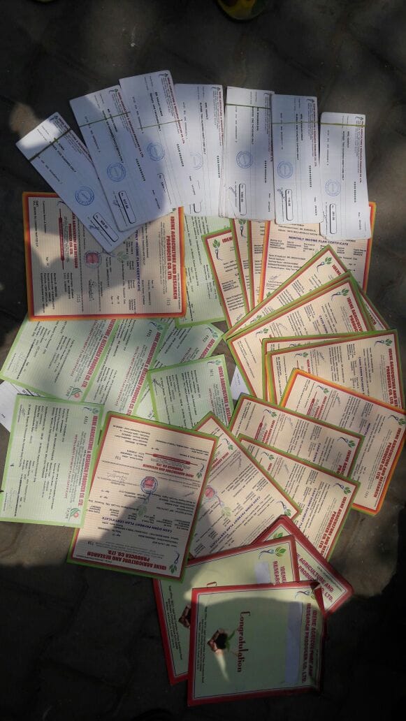fraud of two crore by fake chit fund company in firozabad