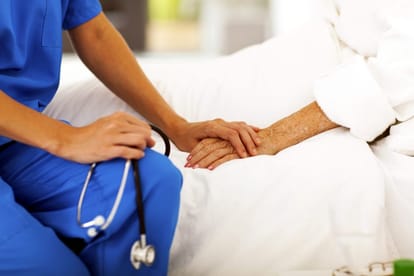 doctor and nurse fight for admit to patient