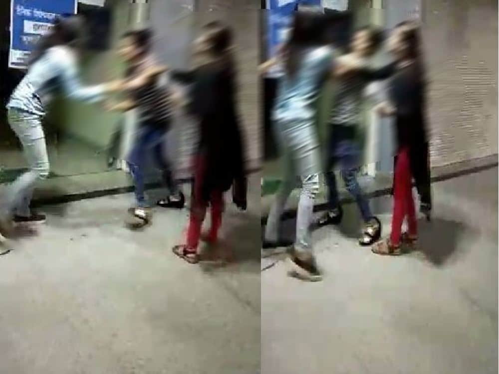video viral two girlfriends fight for lover