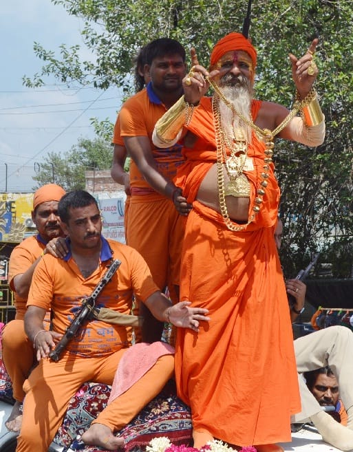  tight security  GOLDEN BABA