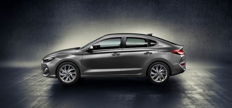 hyundai unveiled new i30 fastback, available in 12 color variant