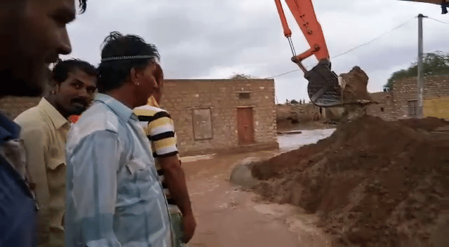 heavy rainfall in jaisalmer creates flood like situation 