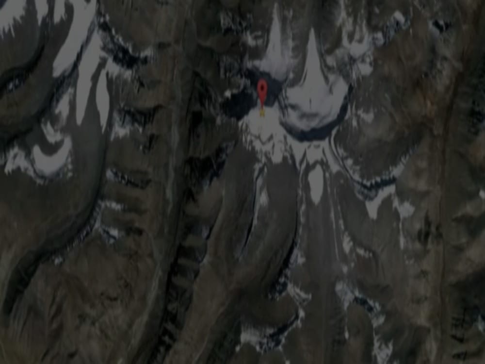 google map show an image of lord shiva