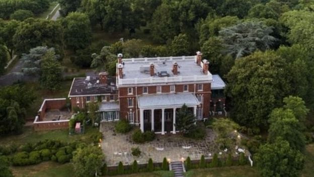  Russia-America face-to-face diplomatic complexes