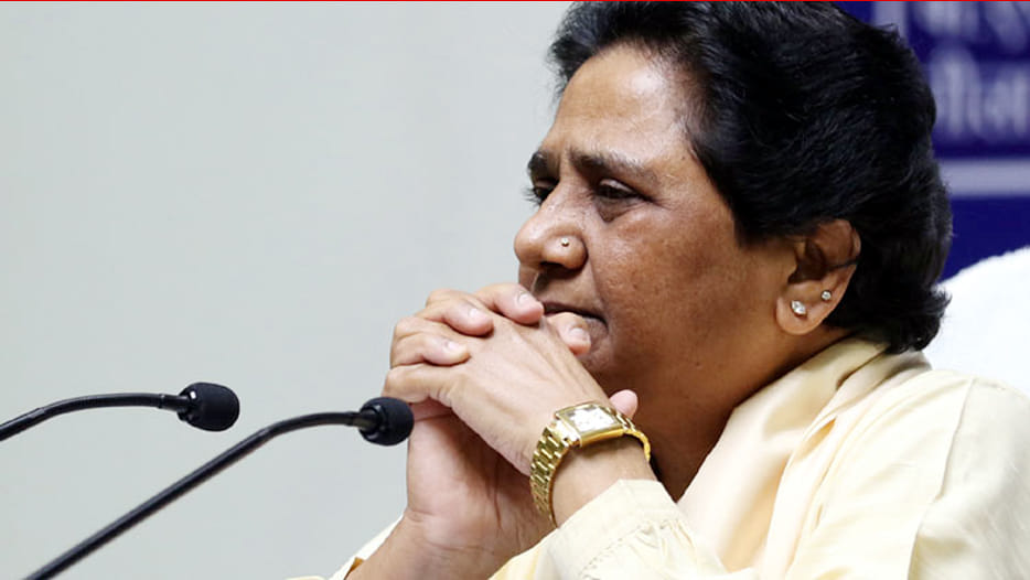 mayawati speaks on donation got by BJP.