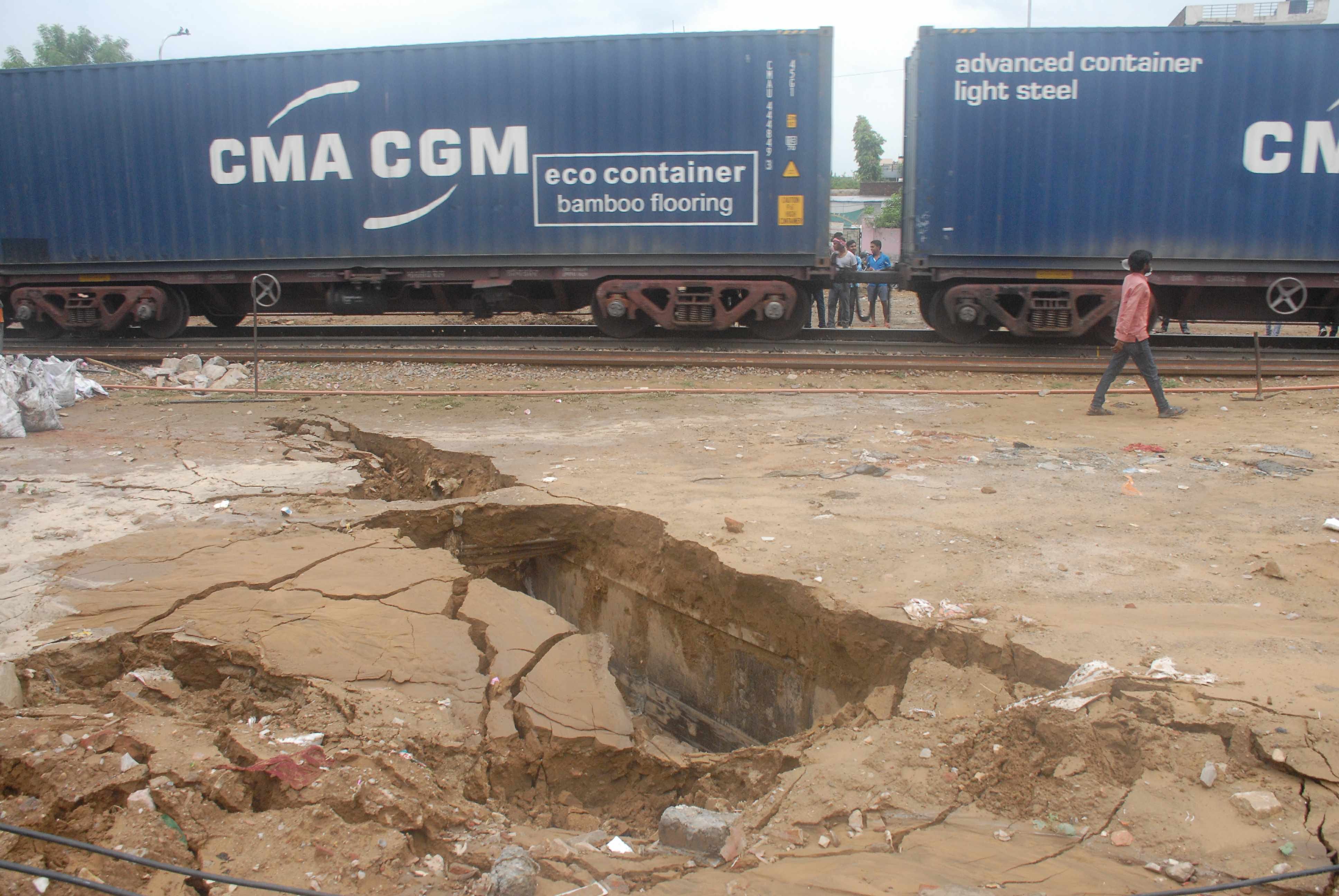 Negligence of railway officials jaipur