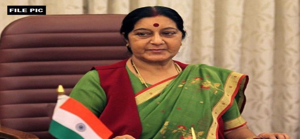sushma swaraj issuied visa to pok student, for medical treatment