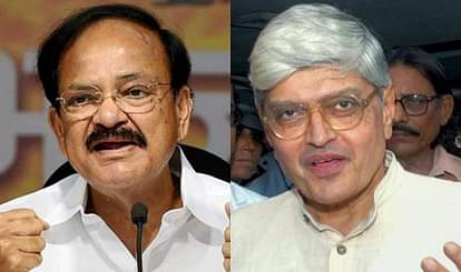 Vice president Election: venkaiah naidu and gopal krishna Gandhi files nomination 