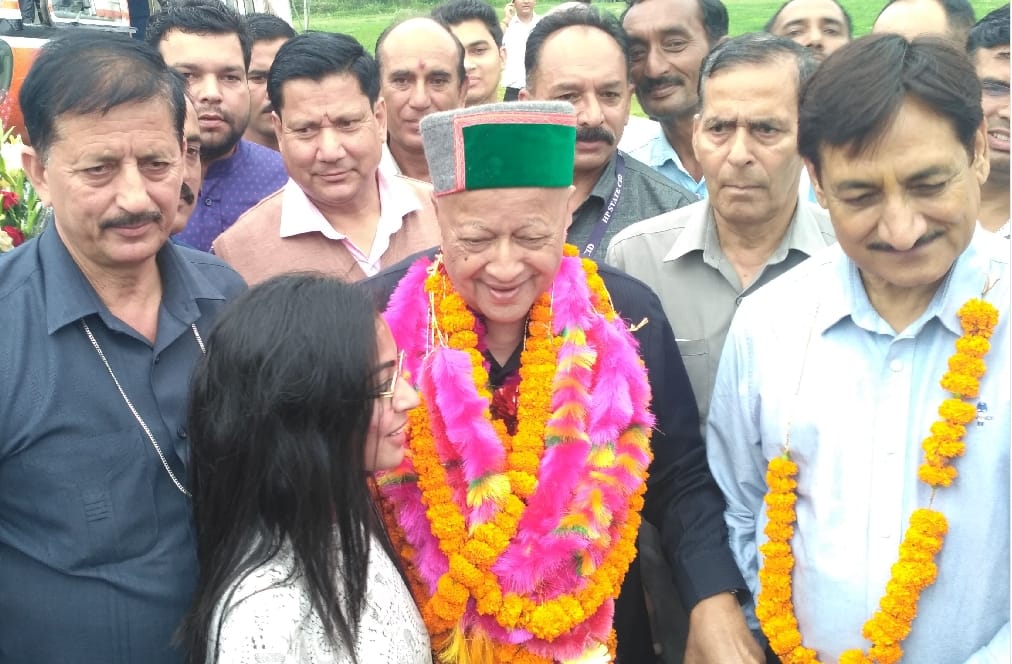 Virbhadra Singh Statment on Sukhwinder Singh Sukhu.