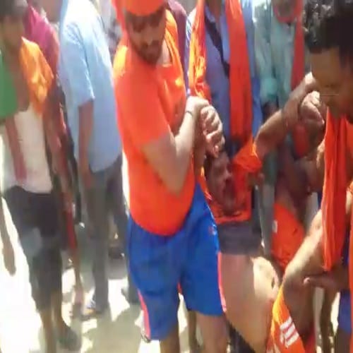 Live Accident: three collision bikes collided with, two devotees injured, see photos
