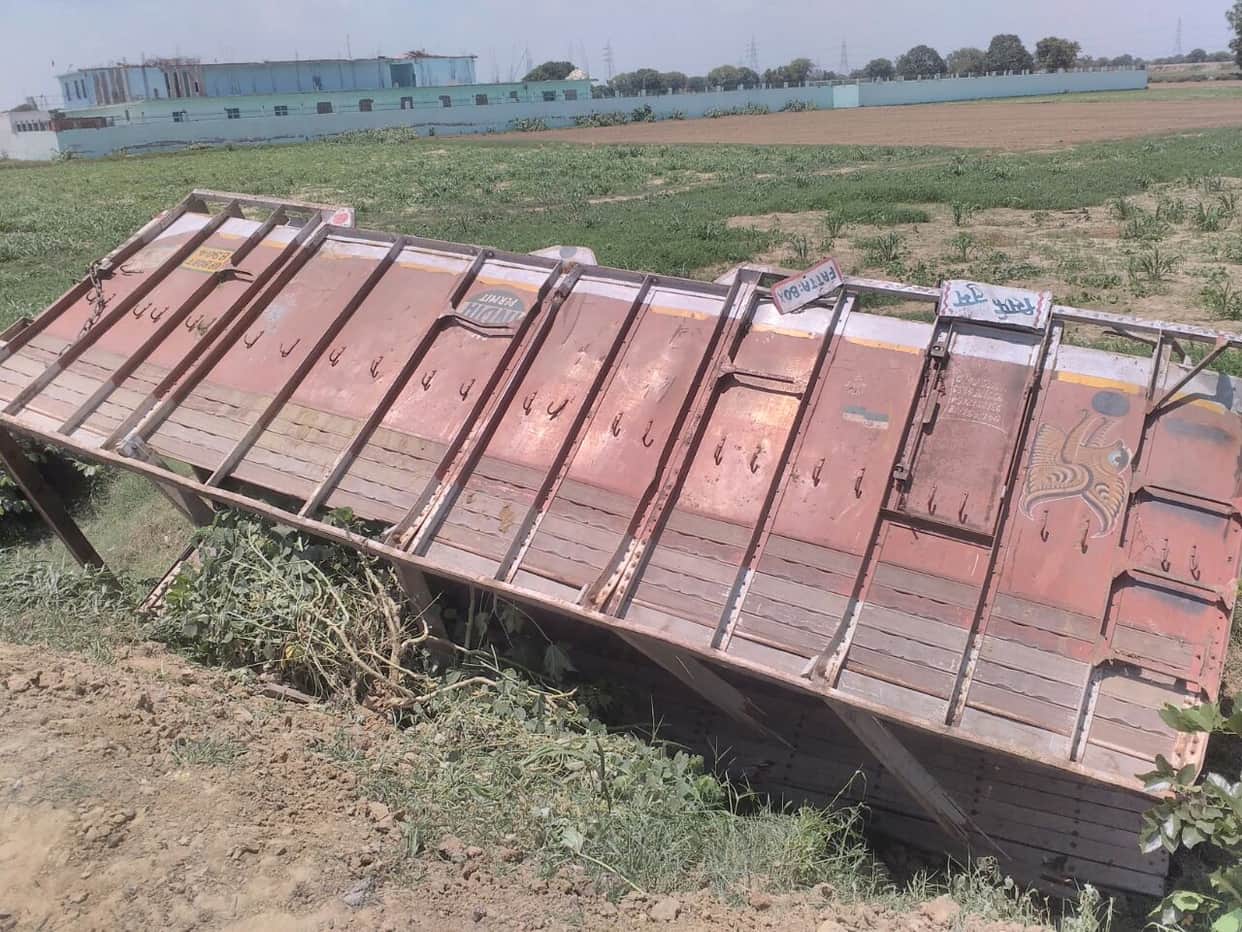 all three children of one family died after accident in fatehabad