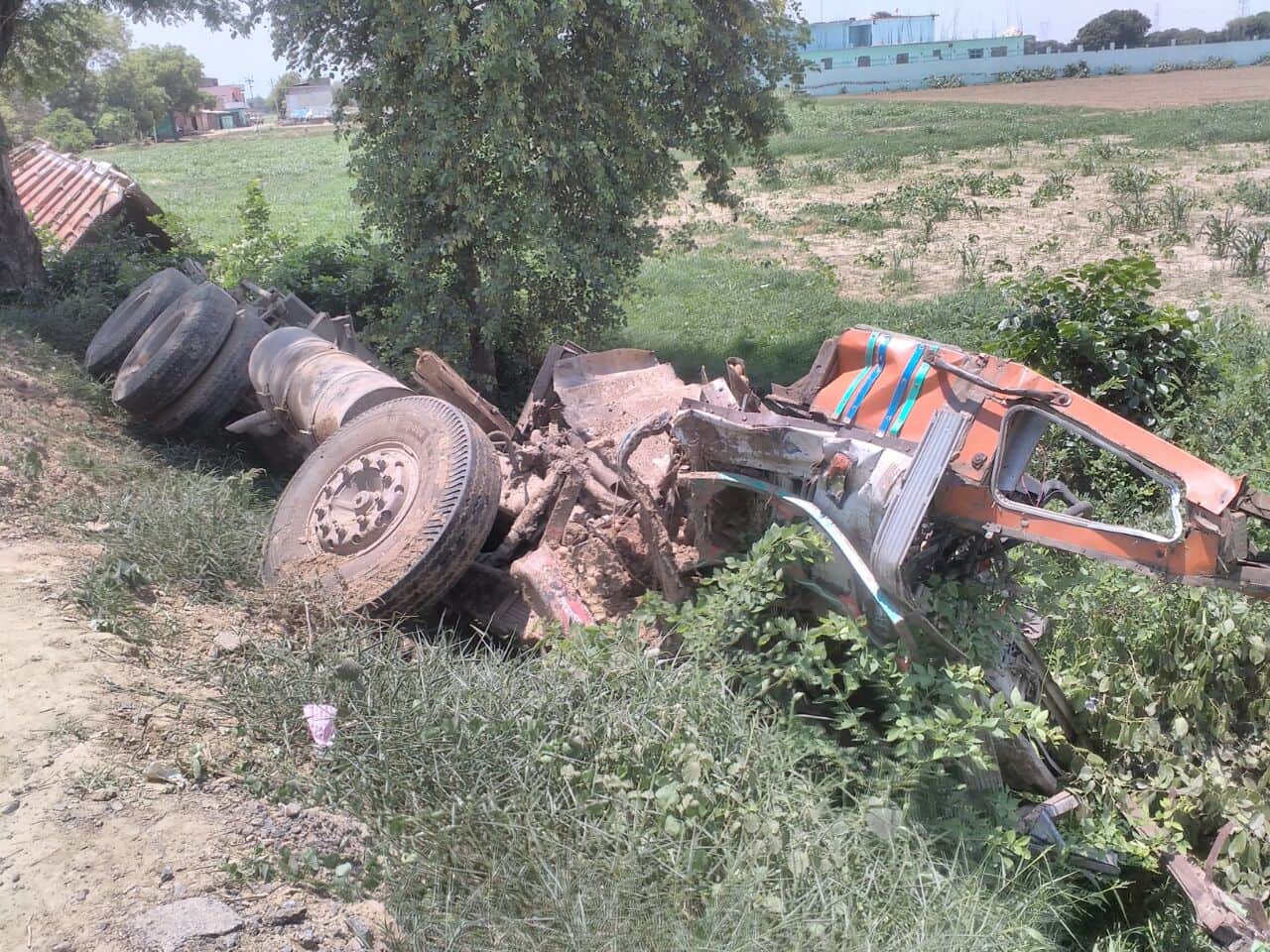 all three children of one family died after accident in fatehabad