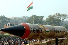 China, on the target of nuclear bomb of India'