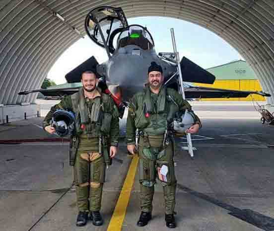Air Chief Marshal BS Dhanoa sortie in Rafale during his ongoing visit of France
