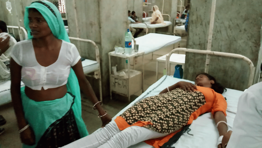 women beaten due to dowry