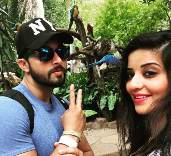 Bhojpuri actress Monalisa on romantic honeymoon with husband Vikrant Singh Rajput in Malaysia