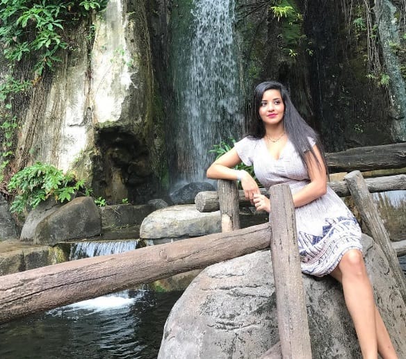 Bhojpuri actress Monalisa on romantic honeymoon with husband Vikrant Singh Rajput in Malaysia
