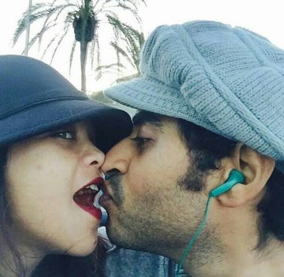 TV actress Amrapali Gupta lip lock pictures gone viral