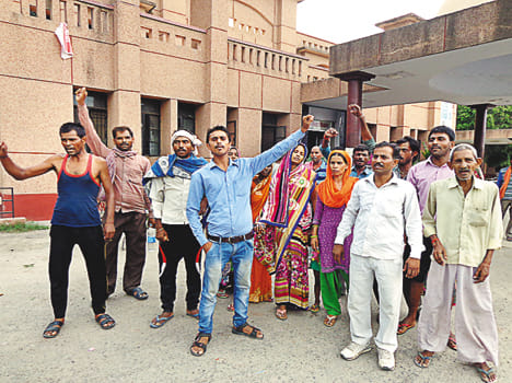 Disorder of patients in district hospital on disorder