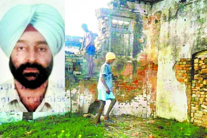 fort of ranjeet singh is in danger in   bahraich.