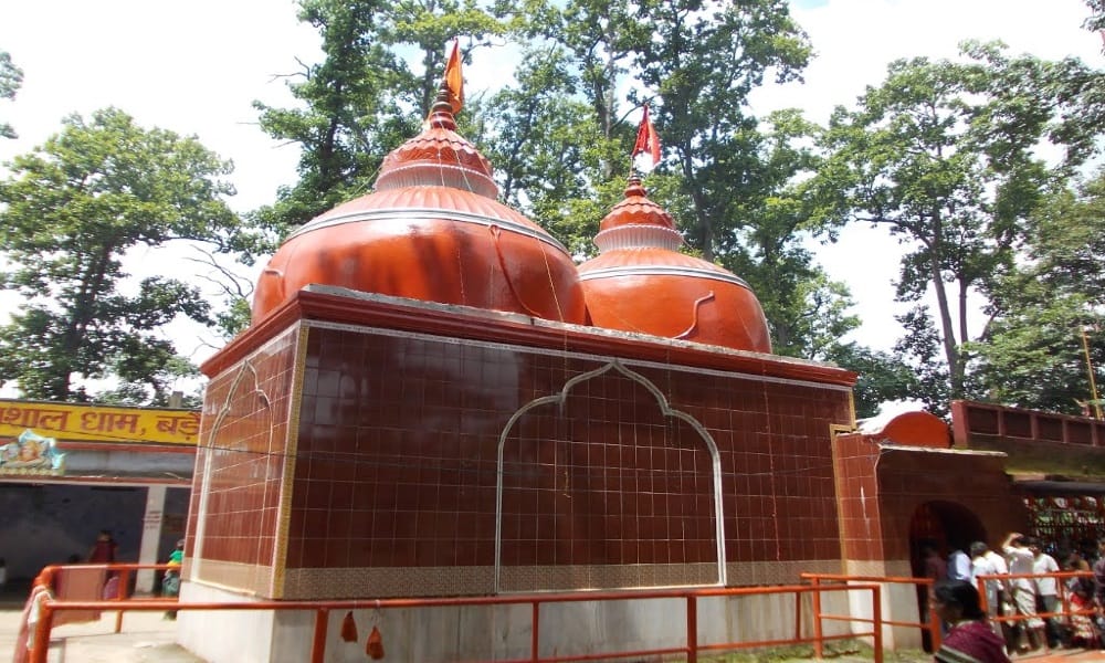  a place where worship of shivling in two part